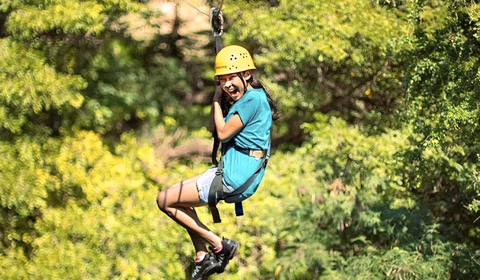 6 Zipline Adventure CCoral Crater Adventure Park