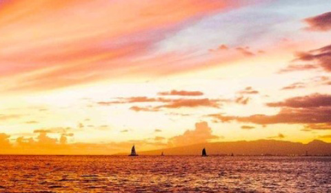 Sunset Glass Bottom Tour Hawaii Glass Bottom Boats